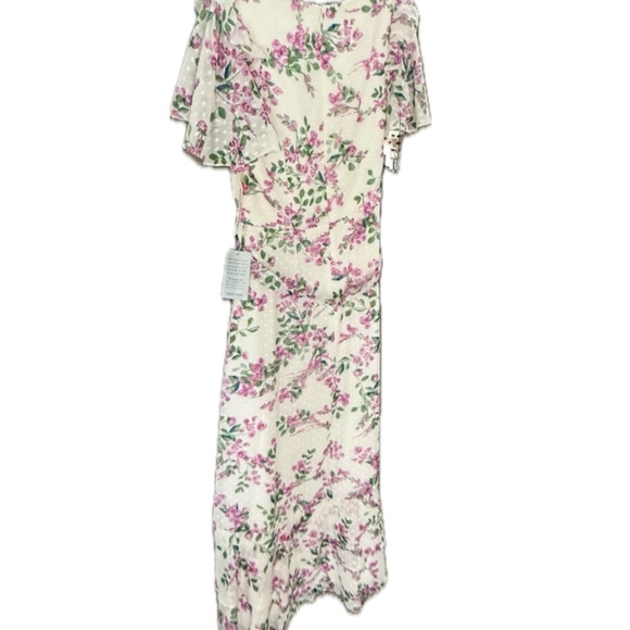 Eliza J NWT Floral Wrap Front Dress - Picture 9 of 15